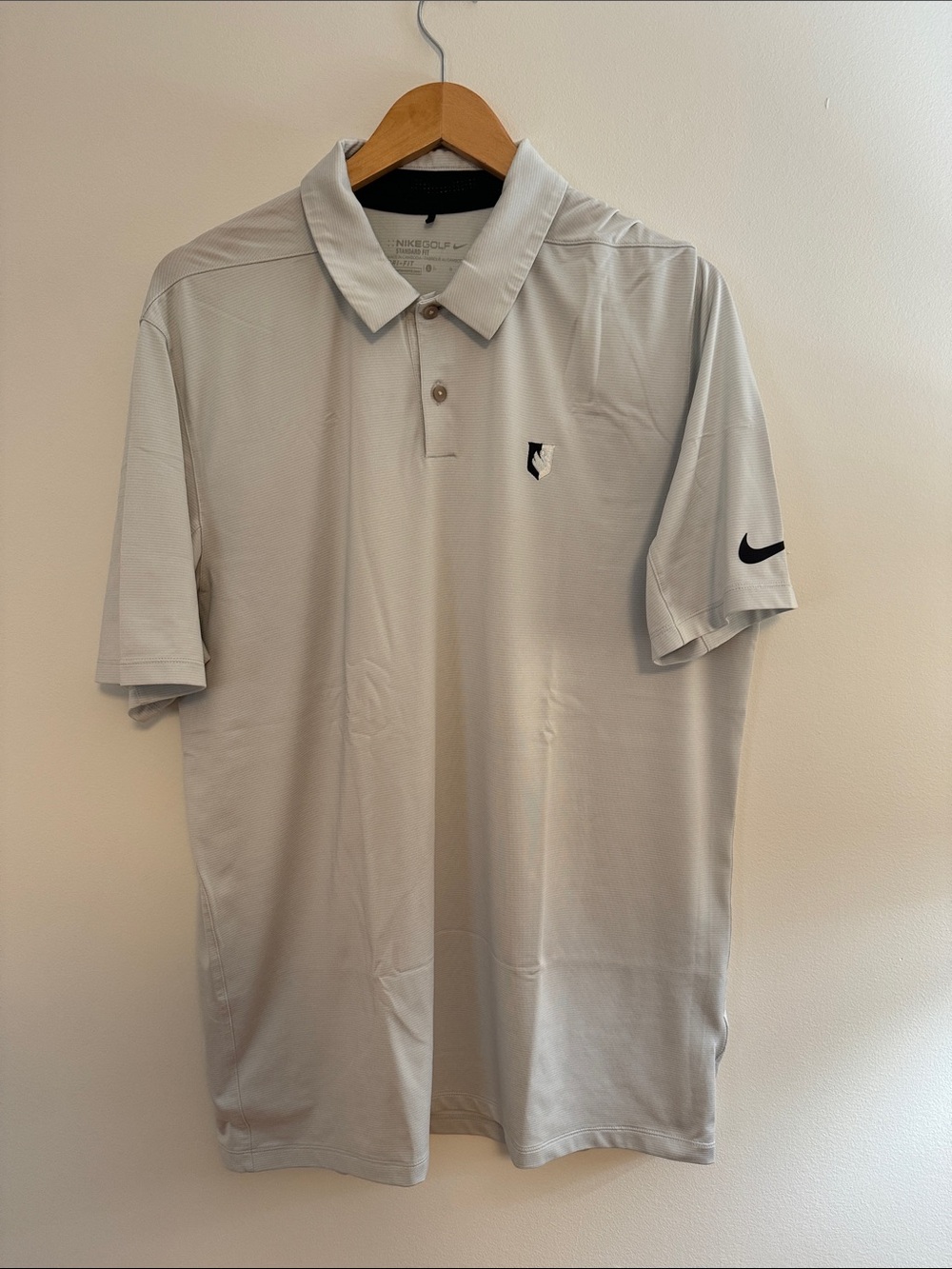 ✅ NIKE GOLF Standard Fit Short Sleeve Polo Shirt with Dri-Fit Activewear Tech